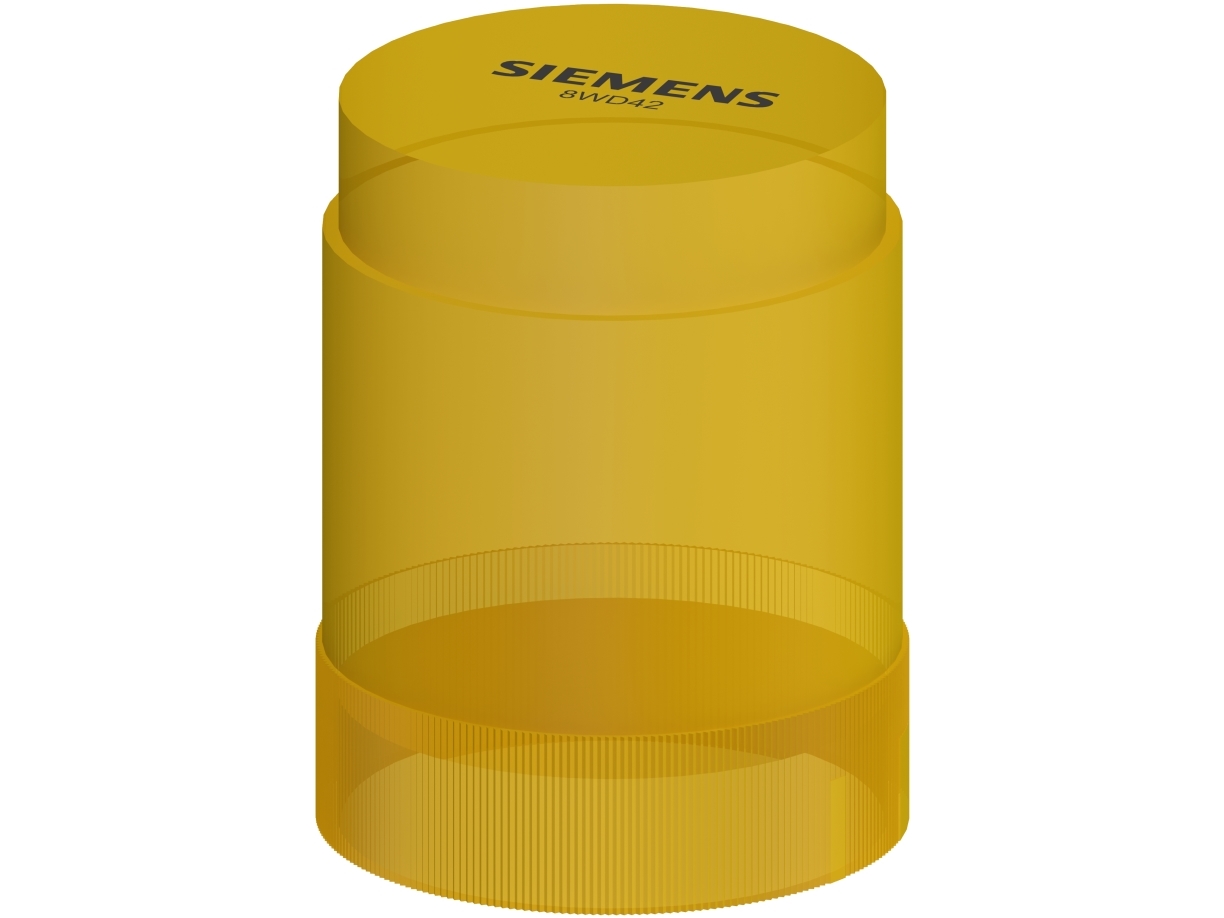 Siemens 8WD4250-5AD, Gul, IP54, 54 g, 57 mm, 75 mm, 57 mm