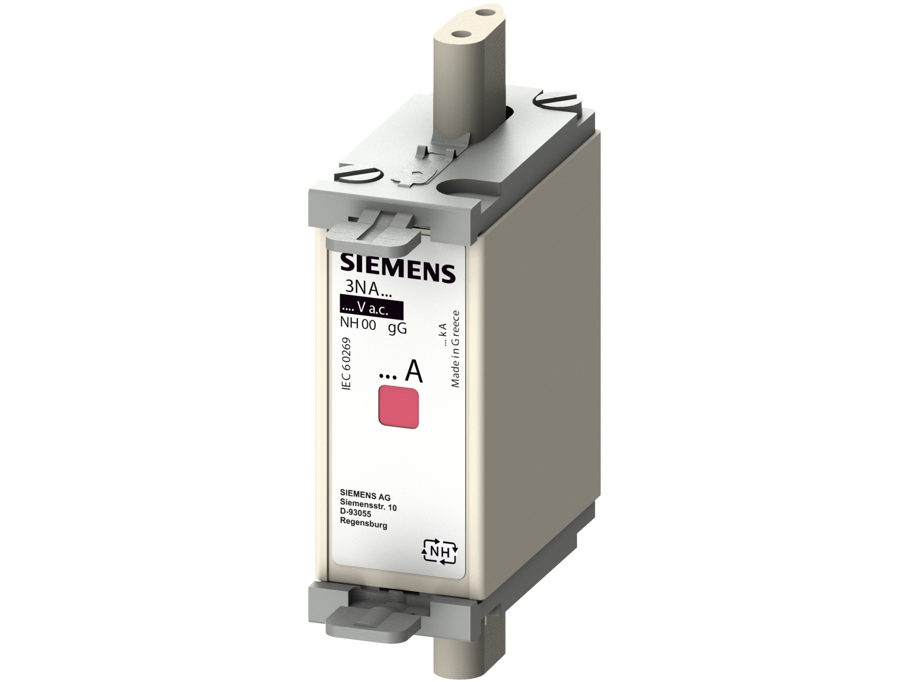 Siemens 3NA6810-6, 65 mm, 84 mm, 62 mm, 130 g