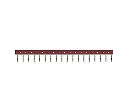 Lasker til relæ 6mm -ST - 20p rød G2RV-ST/G3RV-ST, 708512