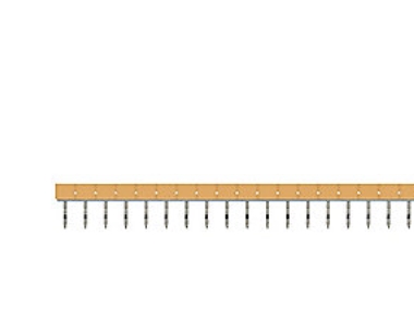Lasker til relæ 6mm -ST - 20p gul G2RV-ST/G3RV-ST, 708510