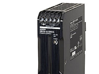 Bogtype strømforsyning 60 W 24VDC 2.5A DIN-skinne montage push-in terminal Coated S8VK-S06024