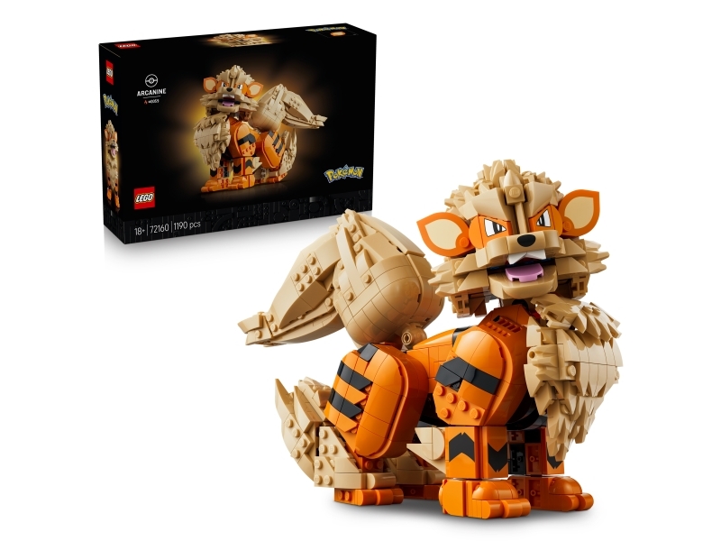 LEGO ® Pokémon⢠- Arcanine Pokémon 72160 - 1190 Dele