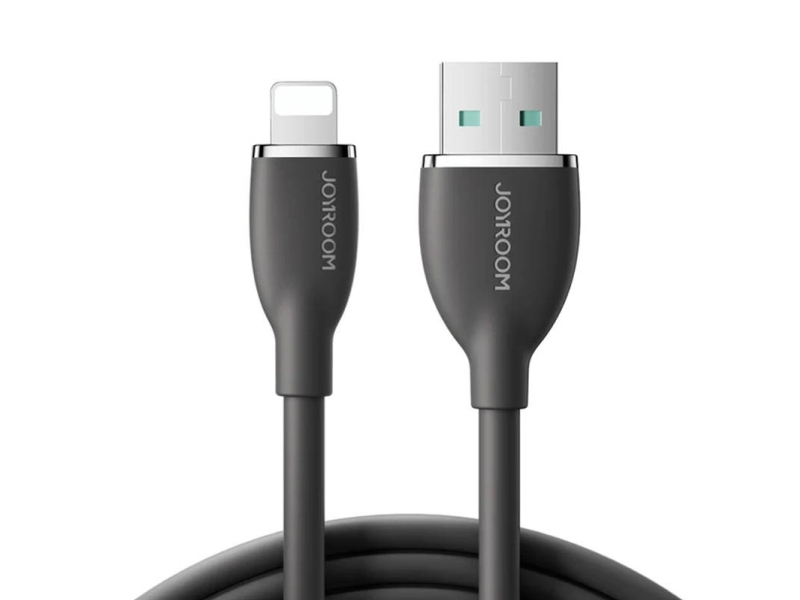 Buntes 3A Usb-Zu-Lightning-Kabel Sa29-Al3 / 3A / 1,2 M (Schwarz)