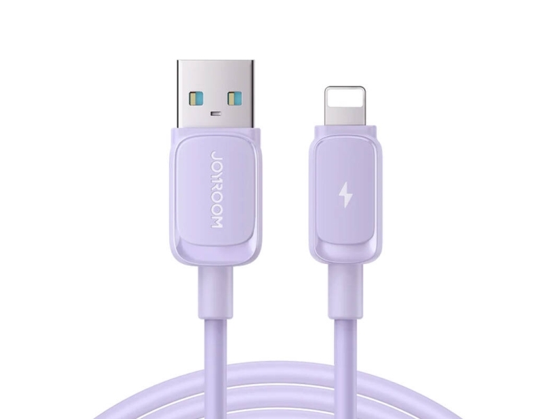 S-Al012a14 Kabel 2.4A Usb Til Lightning / 2,4A/1,2M (Lilla)