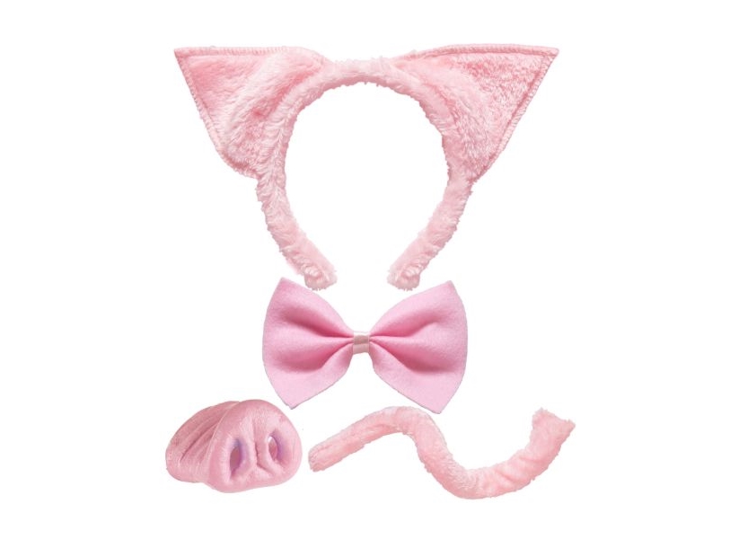 Schwein Kostüm Set