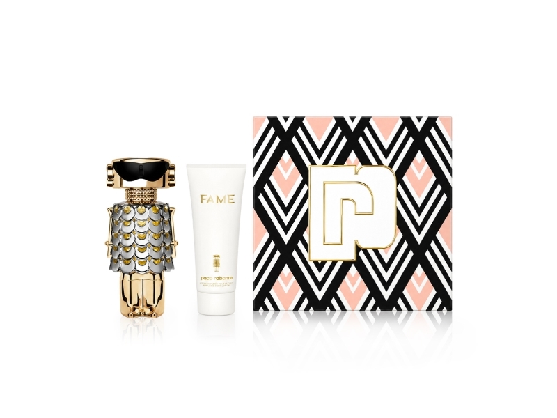 Fame By Paco Rabanne Eau De Parfum Spray 80Ml Perfumed Body Lotion 100Ml