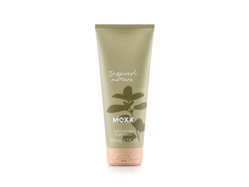 Mexx Inspired Nature Exfoliating Body Wash For Women 200Ml