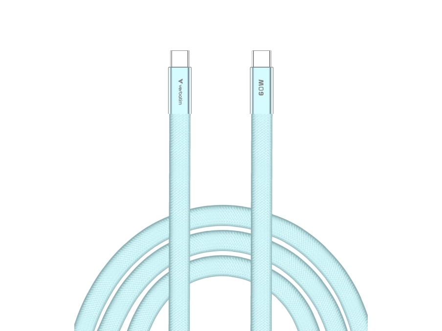 Verbatim 30273, 1,2 M, Usb-C, Usb-C, Usb 2.0, 0,48 Gbit/S, Blau