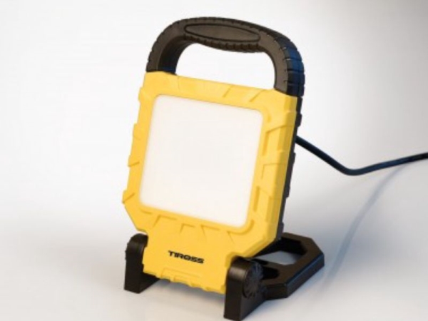 TIROSS bærbar arbejds-/robust lampe 20W TS1932