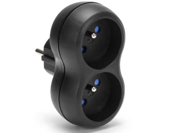 Montis Netzwerkverteiler Montis Mt149-Bk Doppelt Schwarz