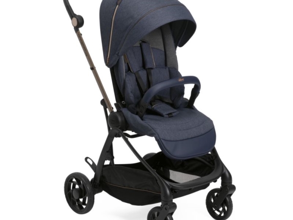 Chicco klapvogn ONE4EVER DENIM SHINE mørkeblå