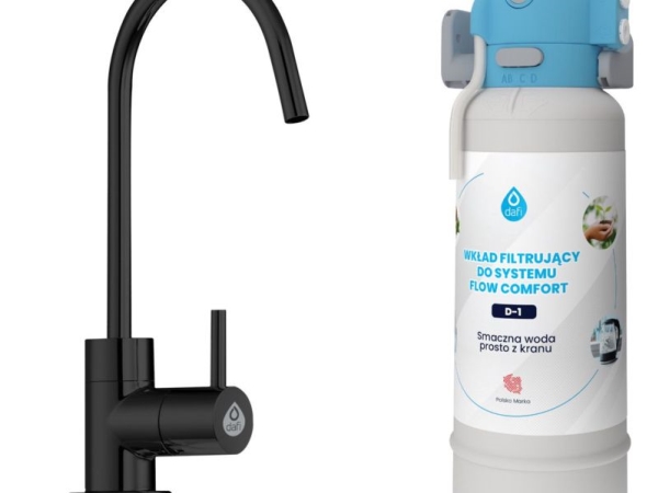 Elleci Flow Comfort Küchenarmatur + Einloch Schwarz