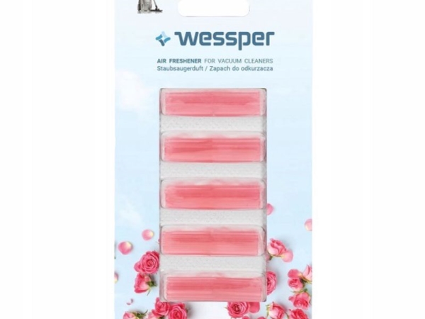 Wessper Duft-Einsatz Wessper Für Staubsauger Rosenduft /5 Stk.