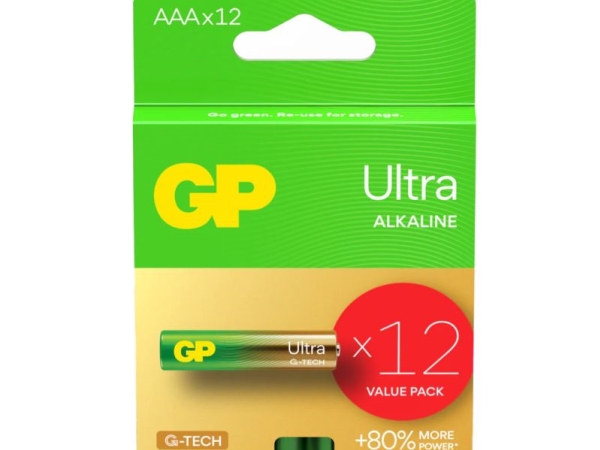 Gp Ultra Alkaline Aaa Lr03 Batterien Bl/12