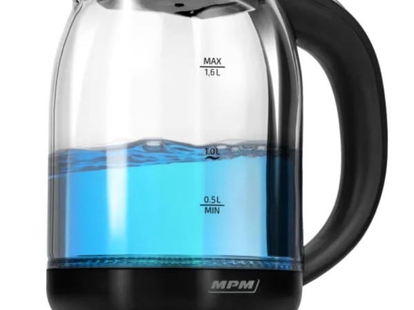 Mpm Kabelloser Glaselektro-Wasserkocher Mcz-129