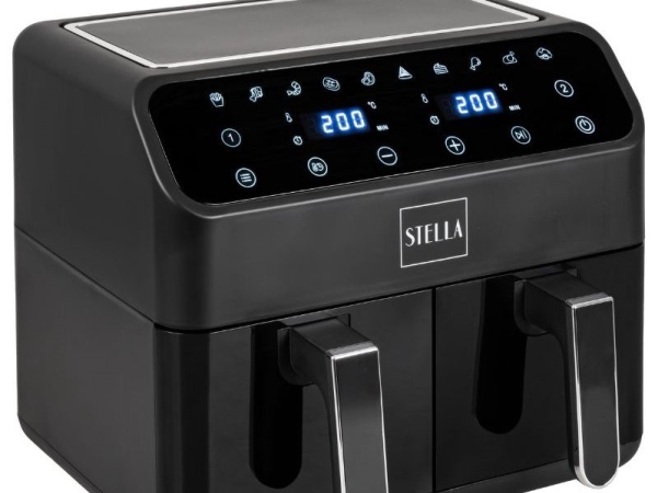 Stella Fettfreie Fritteuse Stella Staf 2000-8D-C Dual