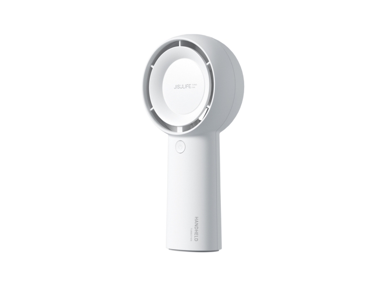 Jisulife Handheld Fan Life5 Plus 4000 mAh Portable Mini Blower USB Fan - White