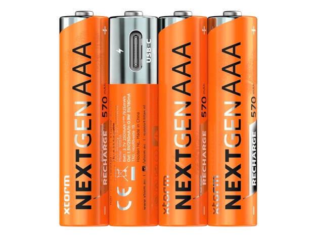 Xtorm Xng3ab4, Wiederaufladbarer Akku, Aaa, 3,7 V, 4 Stück(E), Endnutzer, 570 Mah