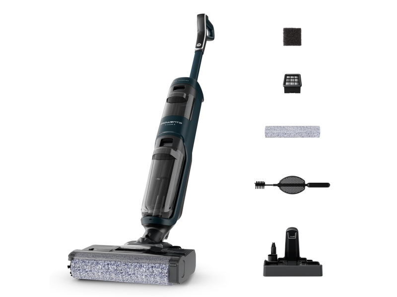 Rowenta X-Clean 2 Gz2251e0, Stick Vakuum, Poseløs, Sort, Mørkeblå, 0,73 L, Rektangulær, Plast