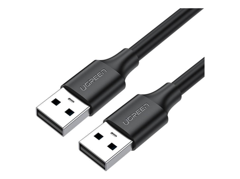 Usb-Kabel Usb-A-Stecker Auf Usb-A-Stecker 1,5 M Schwarz Us102 Ugreen