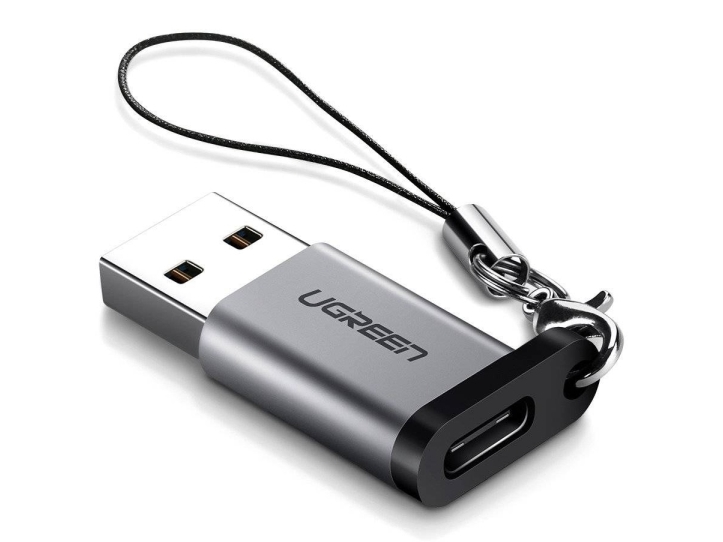 Usb-Adapter Ugreen Us276 Usb-A Auf Usb-C Silber (50533B)