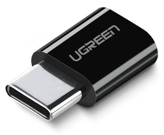 Ugreen Us157 Micro-Usb-Zu-Usb-C-Adapter (Schwarz)