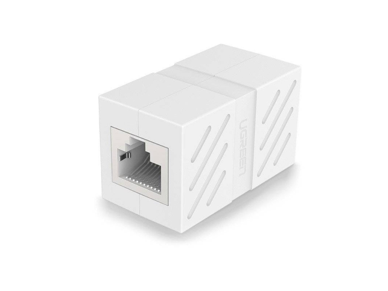 Ugreen Zlaczka, przedluzka sieciowa RJ45 UGREEN NW114 Ethernet, 8P/8C, Cat.7, UTP (biala)