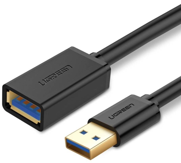 Ugreen US129, 1,5 m, USB A, USB A, USB 3.2 Gen 1 (3.1 Gen 1), 5 Gbit/sek., Sort