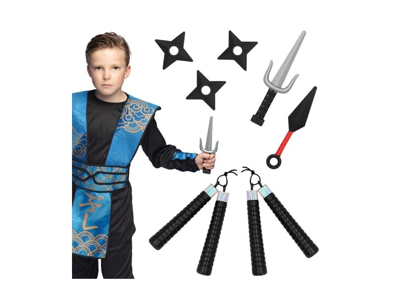 Ninja Våbensæt, 7 Dele
