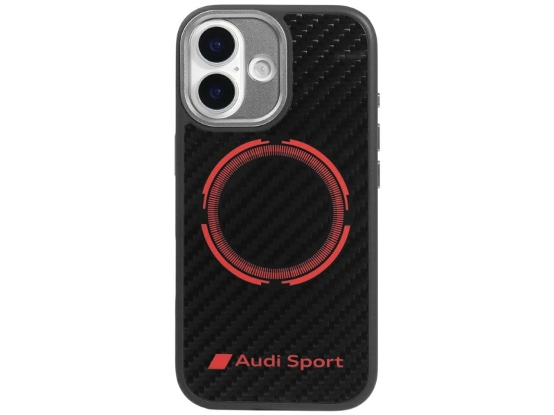 Audi Rsq Magsafe-Sport-Hülle Aus Carbonfaser Für Das Iphone 17 – Schwarz