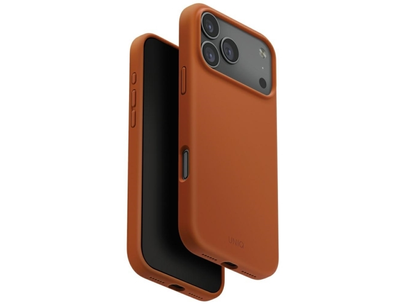 Uniq Lino Cover Til Iphone 17 Pro Max Magclick-Opladning - Orange
