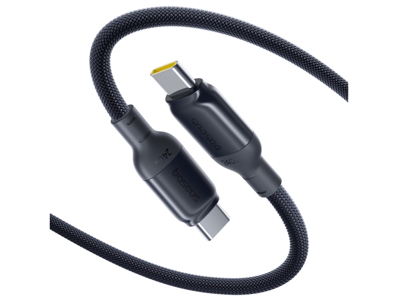 Baseus Picogo Hurtigladnings- Og Datakabel Usb-C Til Usb-C 240W 2 M Cosmic Black
