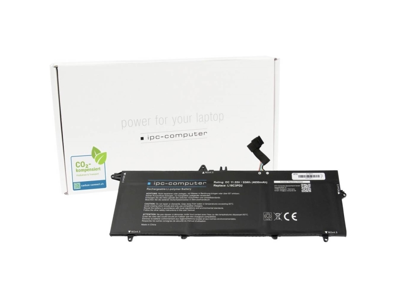 Ipc-Computer Bærbar Computer-Batteri Akku L18c3pd2 Replace 11.55 V 4800 Mah Ipc-Computer