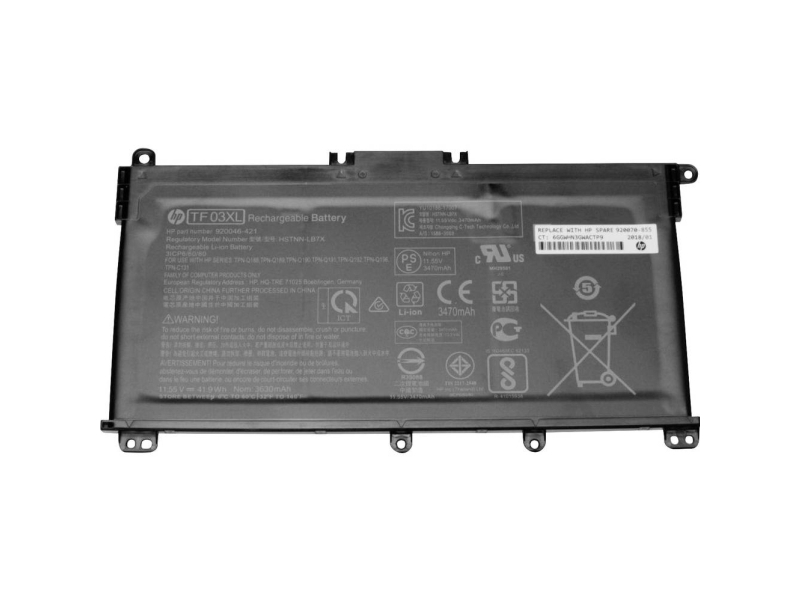 Hp 920046-421 Atf03c Bærbar Computer-Batteri 11.55 V 3630 Mah Hp