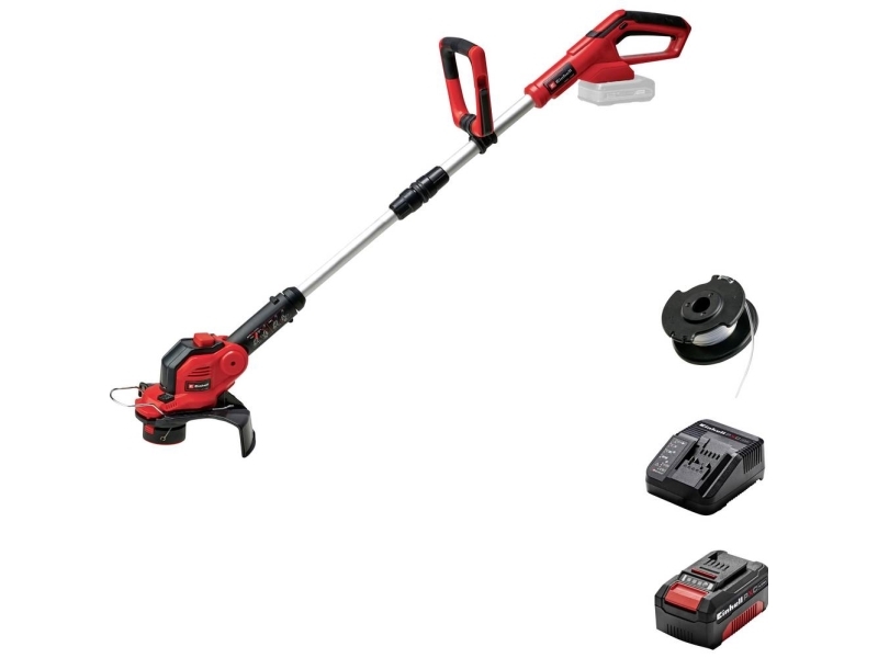 Einhell Ge-Ct 18/28 Li Set Akku-Rasentrimmer Teleskopholm Softgrip 28 Cm Schnittbreite