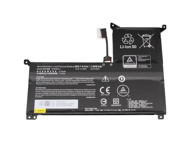 Medion Bærbar Computer-Batteri Akku 40075675 15.20 V 3175 Mah Medion