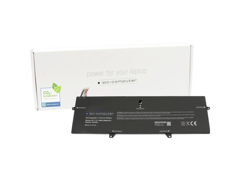 Ipc-Computer Bærbar Computer-Batteri Akku Bl04 Replace 7.70 V 6800 Mah Ipc-Computer