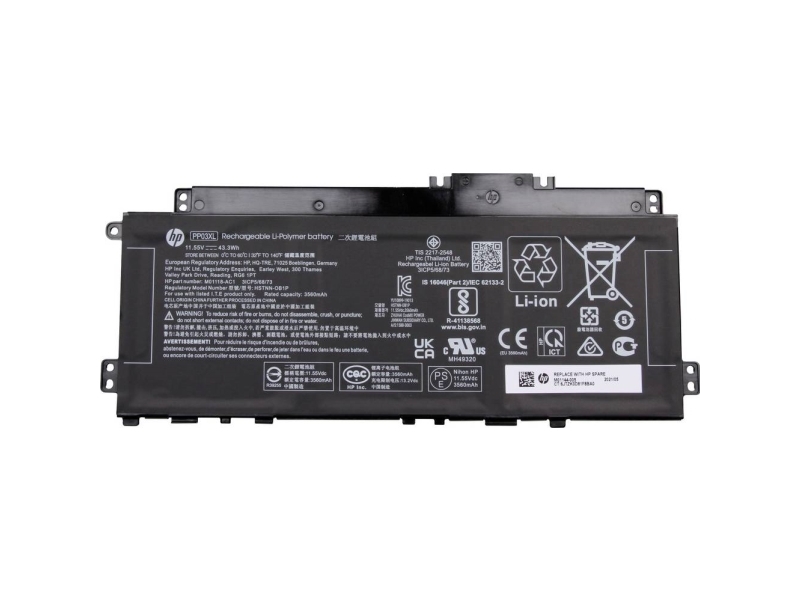 Hp Akku M01118-Ac1 M01118-Ac1 Laptop-Akku 11.55 V 3750 Mah