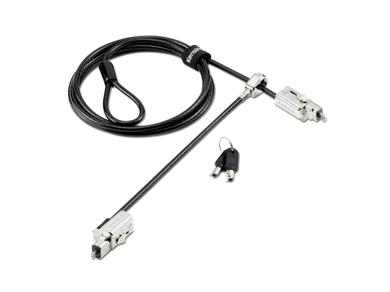 Kensington Universelles 3-In-1 2.0 Laptopschloss Mit Zwei Schließköpfen, Kensington, Schlüssel