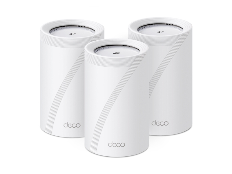 Tp-Link Deco Be68 (3-Pack), Weiß, Intern, Mesh-System, 752,51 M², Tri-Band (2,4 Ghz/5 Ghz/6 Ghz), Wi-Fi 7 (802.11Be)