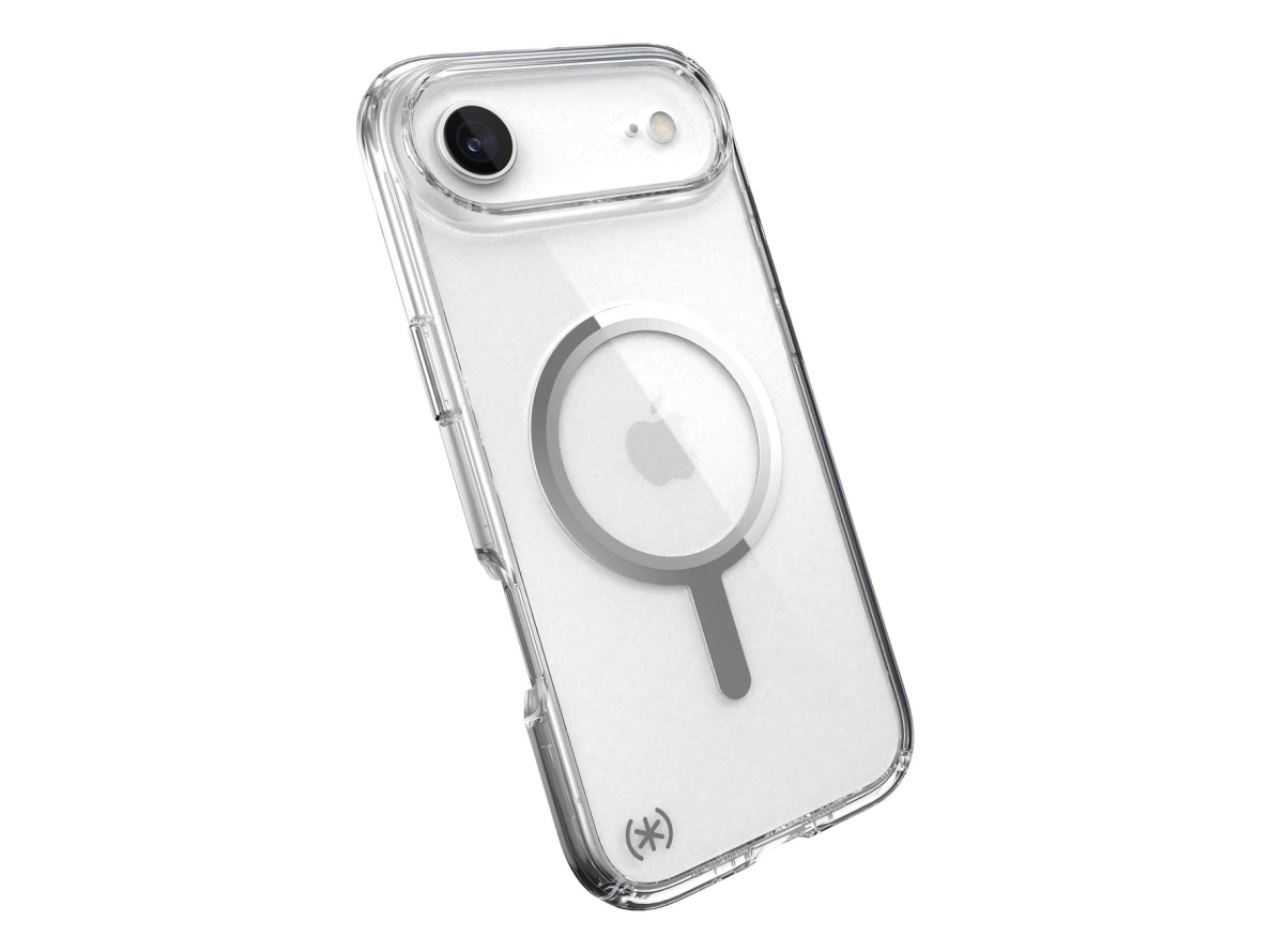 "Speck Presidio Perfect Clear Magsafe" Dėklas "Iphone 17 Air" (Skaidrus / Sidabrinis)