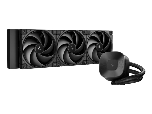 Deepcool Le360 V2 Zero Dark, Flüssigkeitskühlung, 12 Cm, Schwarz