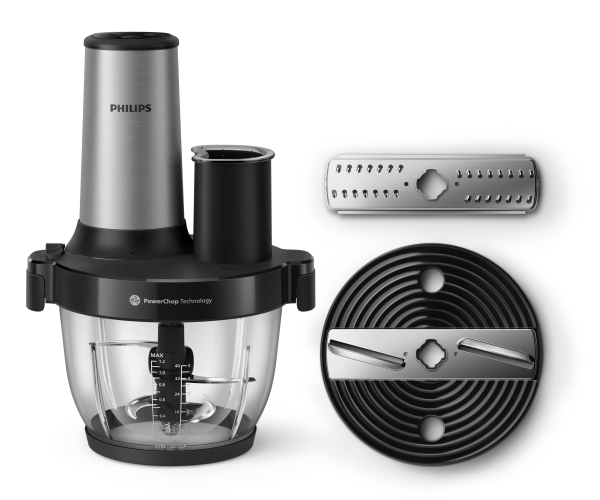 Philips 5000 Series Hr1504/00, 2 L, 16000 Rpm, Kunststoff, Schwarz, Edelstahl, Edelstahl, Kunststoff