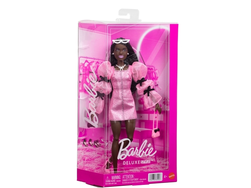 Barbie Deluxe Style Dress With Bows On Sleeves