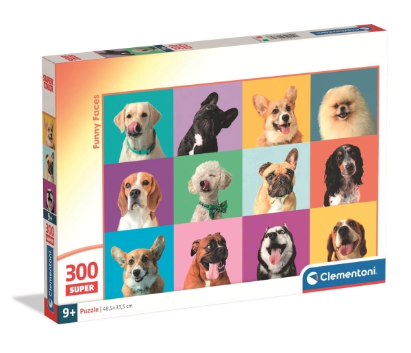 Clementoni Puzzle Super Funny Animals 300 Teile (21739)