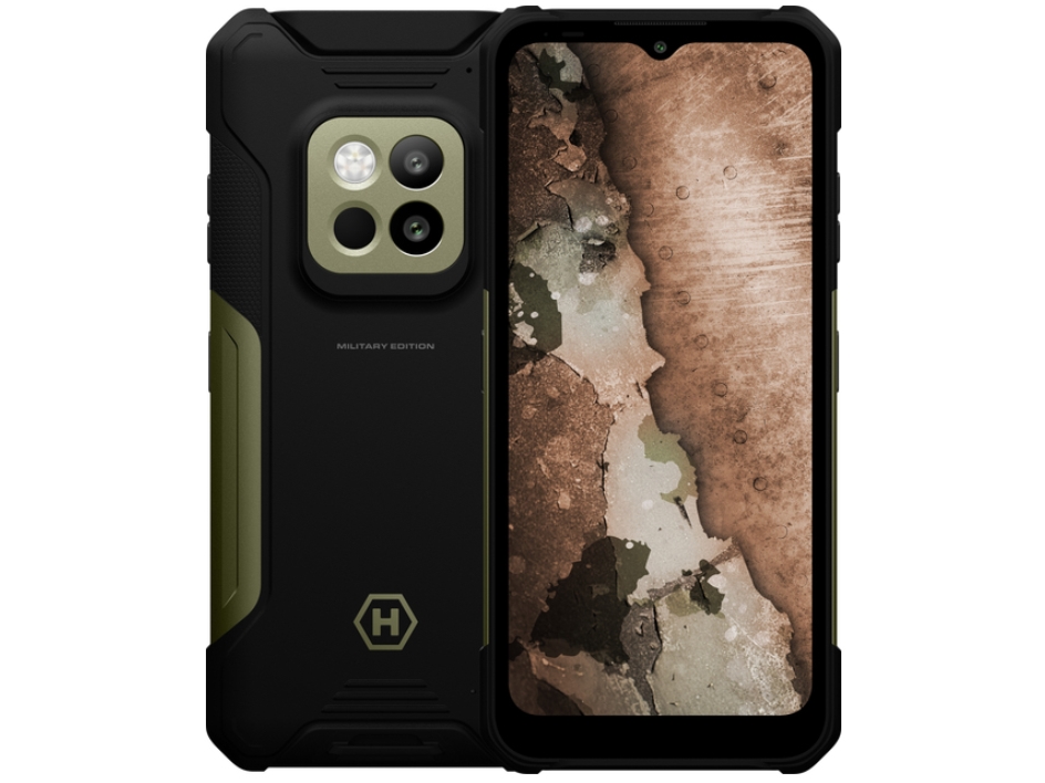 Hammer Construction 2 Thermal 5G Military Edition, 16,7 Cm (6.58"), 8 Gb, 256 Gb, 108 Mp, Android 14, Sort, Grøn