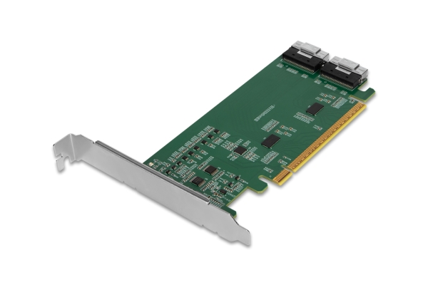 Icy Dock Mb308a, Pcie, Sas, Edelstahl, Grün, Pc, 100 Mhz, 256 Gbit/S