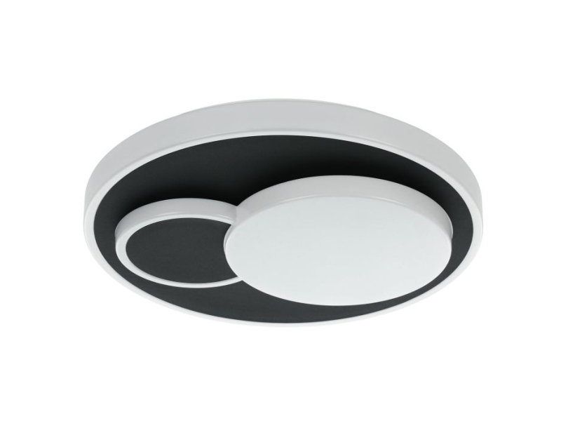 Eglo Lepreso Loft 2300Lm Ø380 Sort/Hvid