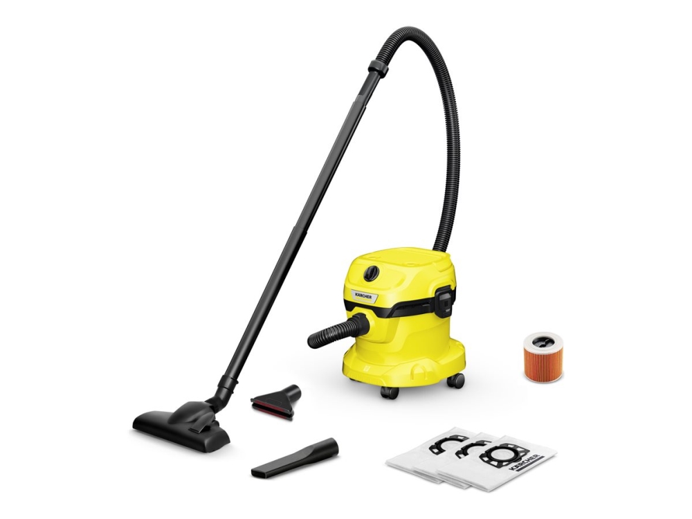 Kärcher Wd 2 Plus V-12/6/18/C Home 12 L Nass-/Trockensauger 1000 W Staubbeutel