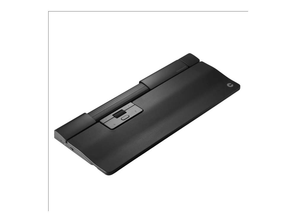 Contour Design - Håndledsstøtte For Tastatur/Mus - Forlænget - Sort - For Slidermouse Pro